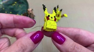 Пикачу из бисера