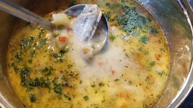 Вкусна и ароматна супа с пилешки крилца- тук вижте подробната рецепта: Https://youtu.be/4dEYPwAwIm0