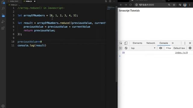 #17 reduce method of Array in Javascript | Array.reduce() explained in Hindi | The Indian Dev смотреть онлайн