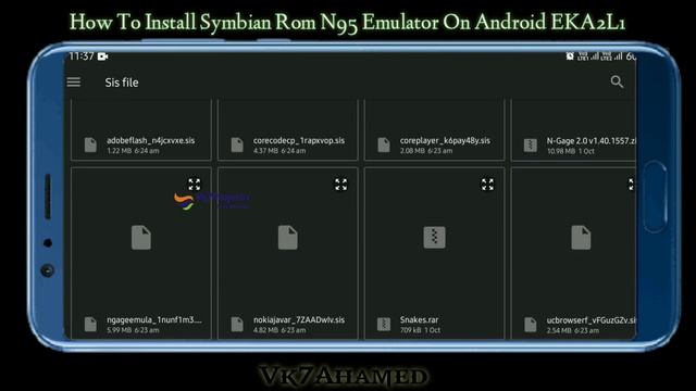 How To Install Symbian Rom N95 Emulator On Android EKA2L1 || Vk7projects || Symbian Symbian.sisx смотреть онлайн