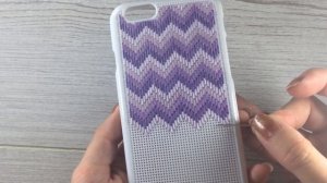 Вышивка Барджелло на чехле для iPhone 6