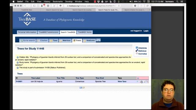 Introduction to TreeBase смотреть онлайн