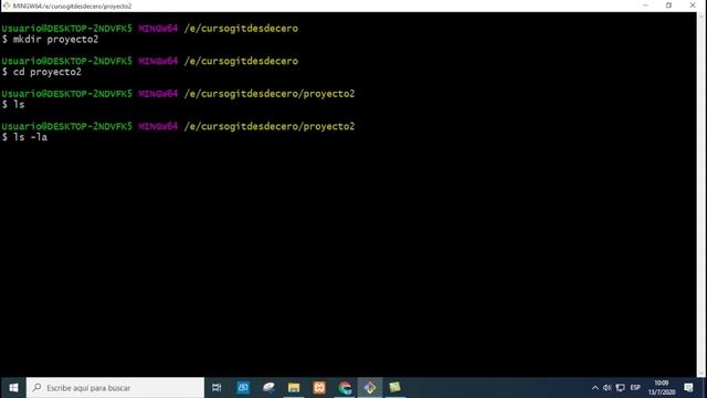 ✔ 4-Curso Git + Github: inicializar carpeta y configurar usuarios смотреть онлайн