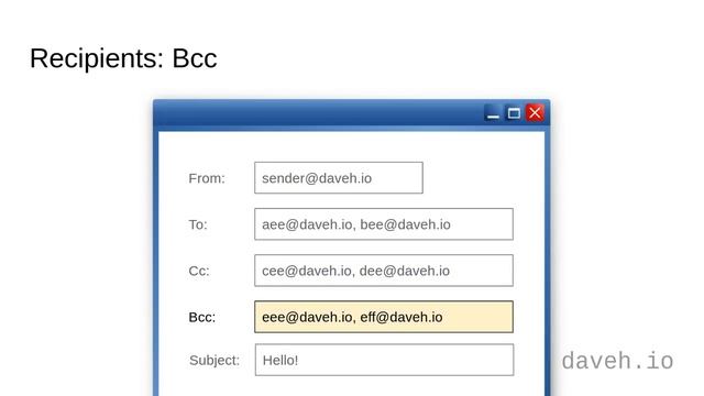 Sending emails to Multiple Recipients: the Difference Between To, Cc and Bcc смотреть онлайн