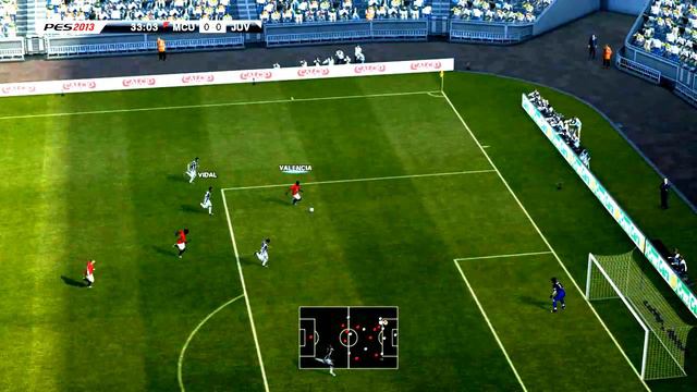 PES 2013 HD Full Match Gameplay Man Utd vs Juventus смотреть онлайн