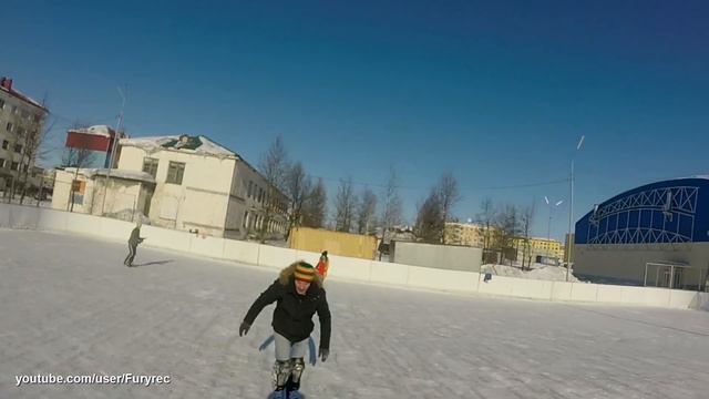 Спорт на Колыме. Каток в Сусумане. Вспомним молодость! Магаданская область смотреть онлайн