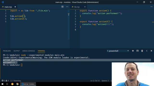 How to import ES2015 modules in Javascript смотреть онлайн