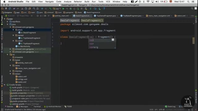 3.1 Sintaxis Básica de Koltin: Constructores смотреть онлайн