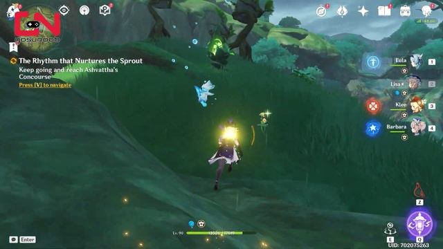How to Unlock the Road Ahead Using the Rhythm of the Sprout Genshin Impact смотреть онлайн
