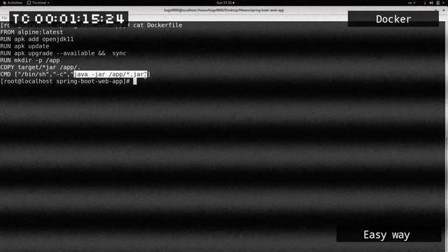 How to ? DOCKERIZE ? a MAVEN application on an easy way | Docker | DevOps смотреть онлайн