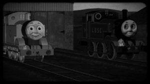thomas and timothy ( ghost meme remake)