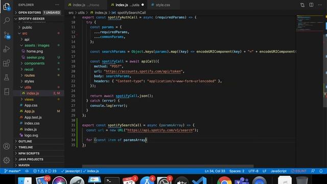13 - Realizando peticiones a Spotify para buscar canciones смотреть онлайн