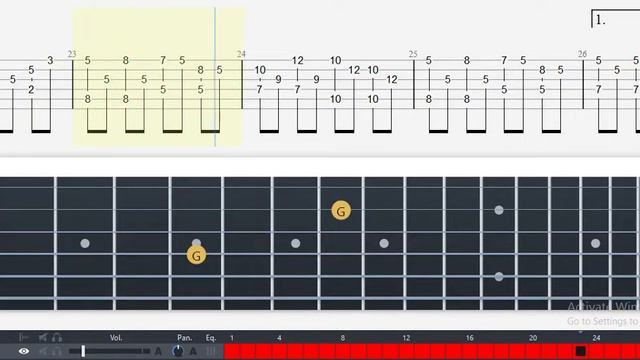 Guitar Tab - TenTen's Theme (Naruto Shippuden) OST Fingerstyle Tutorial Sheet Lesson #Anp смотреть онлайн