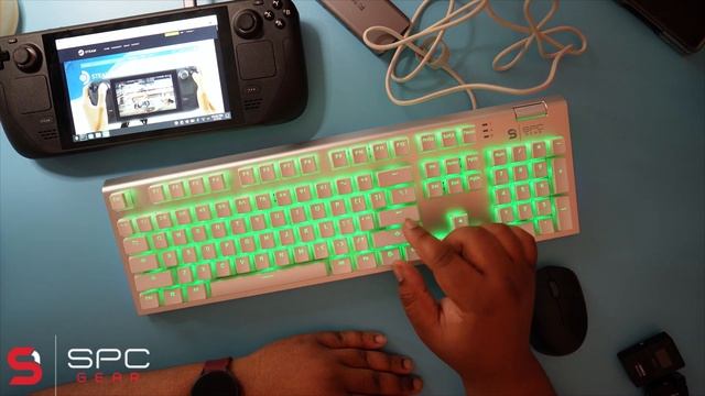 SPC GEAR | GK650K *RGB* Mechanical Gaming Keyboard on #SteamDeck смотреть онлайн