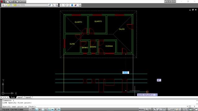 Como criar FACHADA a partir de uma planta baixa no AutoCAD смотреть онлайн