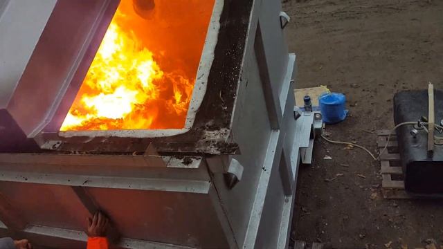 Эко-Спектрум провела тестирование инсинератора HURIKAN 1000