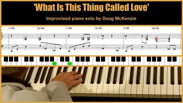 What Is This Thing Called Love - jazz piano tutorial смотреть онлайн