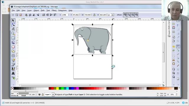 Tracing Bitmaps With InkScape for use with Easy Sketch Pro смотреть онлайн