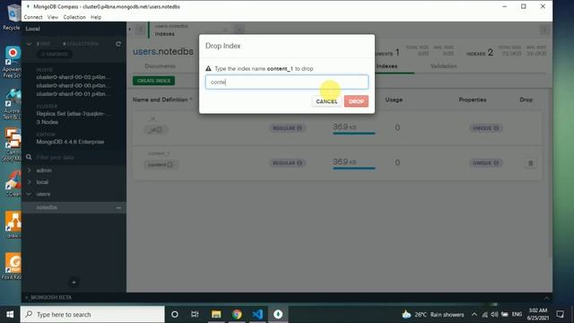 E11000 duplicate key error index in mongodb mongoose смотреть онлайн