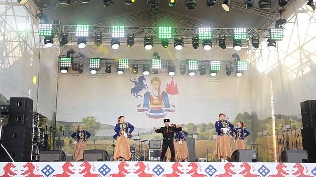 Казачья застава. Фестиваль "Казачья станица" в Царицыно, Москва, 2016. смотреть онлайн