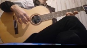 Дидюля"словно ветер в степи" на гитаре COVER.