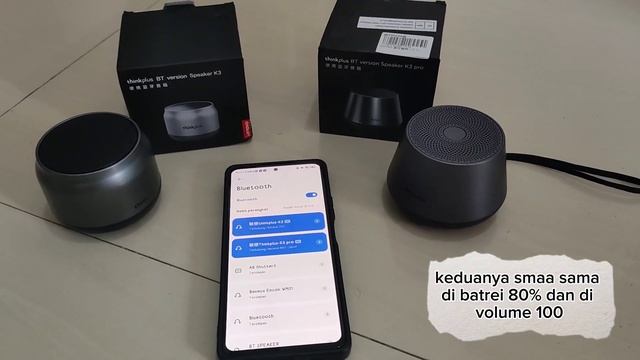 Perbandingan Speaker Bluetooth Lenovo Thinkplus K3  VS Lenovo Thinkplus K3 Pro _UNDER 100k [COMPARE