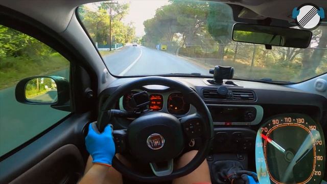 Fiat Panda 4x4 Cross 1.3 multijet POV TEST DRIVE ONBOARD Greece ? смотреть онлайн