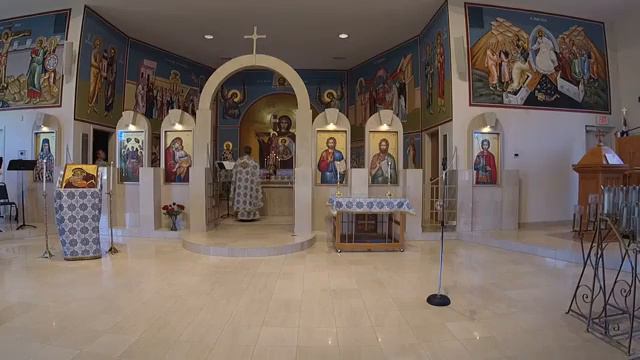 Matins and Holy Liturgy, Sunday June 19 2022 смотреть онлайн