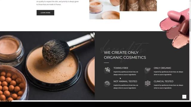 Nuage - Cosmetics and Beauty WordPress Theme cosmetic woocommerce смотреть онлайн