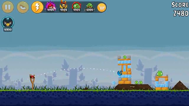 Angry Birds Classic v6.2.0 FULL GAME Part 2 (Poached Eggs 1-1 - 1-21) смотреть онлайн
