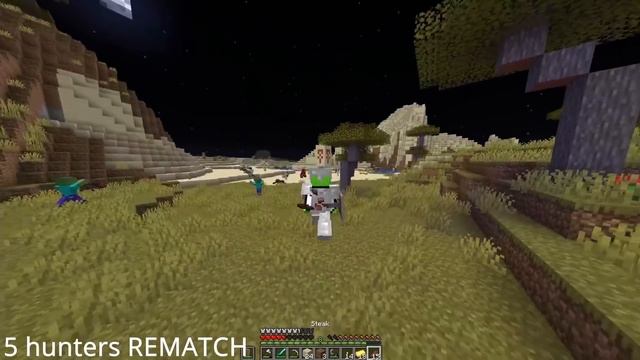 WHO IS THE BEST HUNTER? (Minecraft Manhunt) смотреть онлайн
