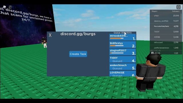 HOW TO BOT YOUR ROBLOX FOLLOWERS 1000 ROUGHLY PER HOUR! смотреть онлайн