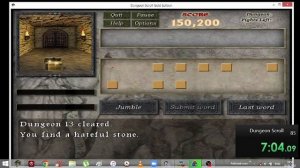 Dungeon Scroll speedrun in 14:46