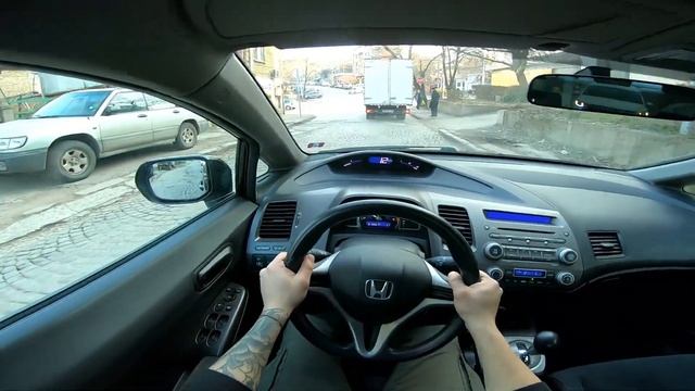 2009 Honda Civic Sedan 1.8i | POV Test Drive