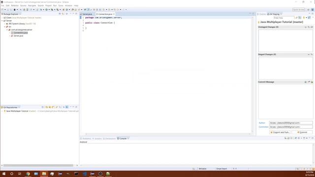 Java Multiplayer Tutorial Episode 3: Starting The Server смотреть онлайн