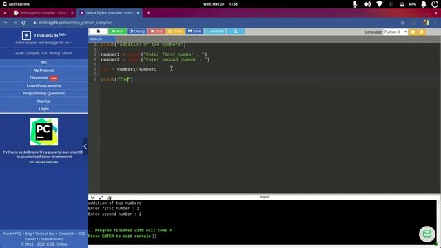 Malayalam Python Tutorial part-3 (input integer conversion and additon) смотреть онлайн