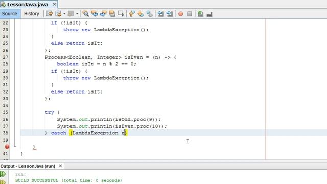 Basic Java 79 lambda Exception dan Method Reference смотреть онлайн