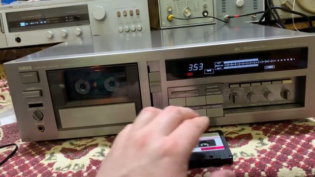 Yamaha KX-1000. Кассетная дека.