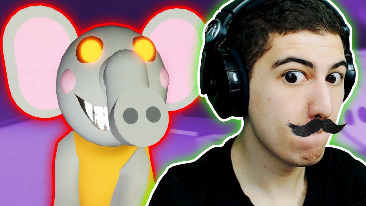 Пигги, Пигги, Пигги, СЛОН !? Выживание, концовка / Piggy в Роблокс