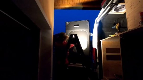 VAN CONVERSION TIMELAPS - 19yo builds dream camper