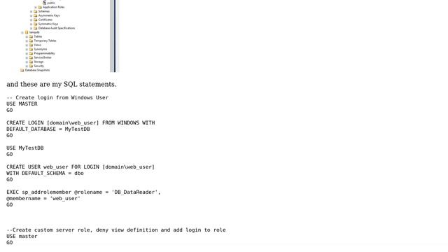 Databases: SQL statement to hide all system databases in Server from a server login смотреть онлайн