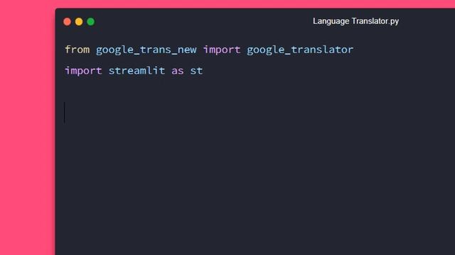 Language Translator Web App Using Python | GUI - Streamlit Tutorial смотреть онлайн