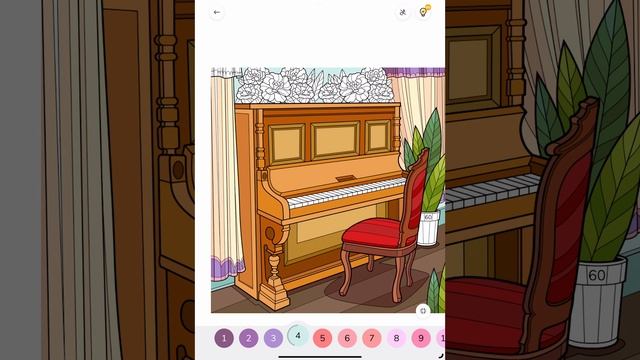 Zen Color Paint By Numbers App Color With Me The Paino #interiors #relaxing #coloring