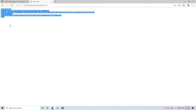 Enable Hyper-V on Windows 10 Home смотреть онлайн