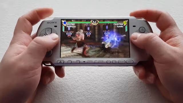 Soulcalibur Broken Destiny on PSP gameplay смотреть онлайн