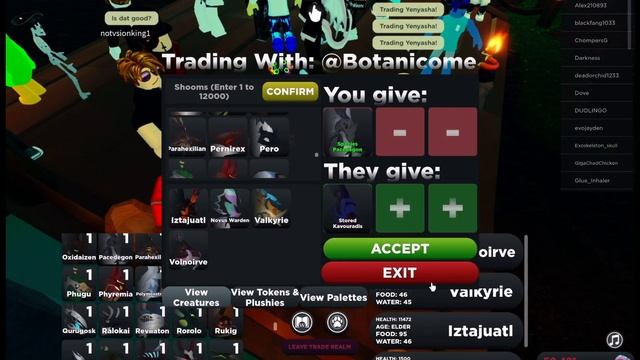What Will People Trade For Pacedegon?! | Roblox Creatures Of Sonaria смотреть онлайн