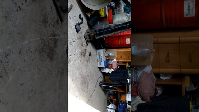 Опорная лапа полуприцепа разбор