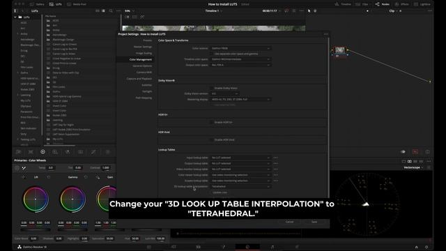 How to Install LUTs | Davinci Resolve 18 Tutorial смотреть онлайн