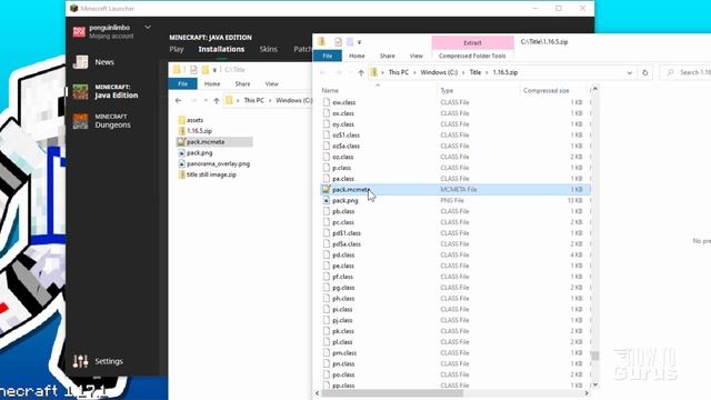How You Can Make A Non-Moving Minecraft Title Screen Background With A Still Image #minecraftcustom