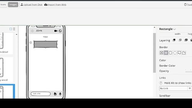 WIREFRAMING OF CHAT IN APPS || BALSAMIQ смотреть онлайн